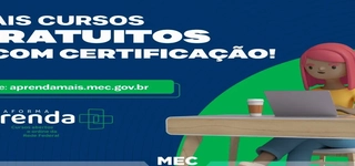 MEC oferta diversos cursos na plataforma Aprenda Mais