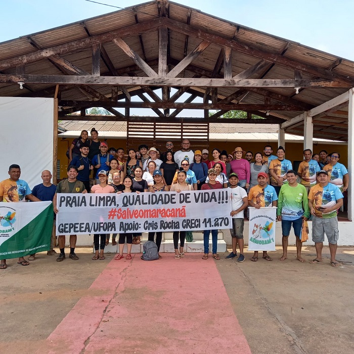 Gepeea participa de ação educativa vinculada ao Projeto “Água Limpa, Peixe Saudável" no bairro do Maracanã I