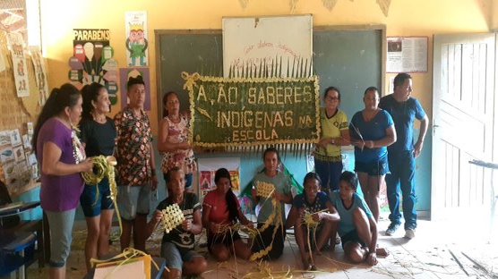 Orientadores de Estudo do Ação Saberes Indígena na Escola (ASIE/Ufopa) realizam atividades nas escolas indígenas do Território Eetnoeducacional Tapajó