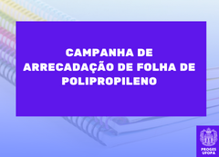 Campanha de arrecadação de polipropileno - campanha1
