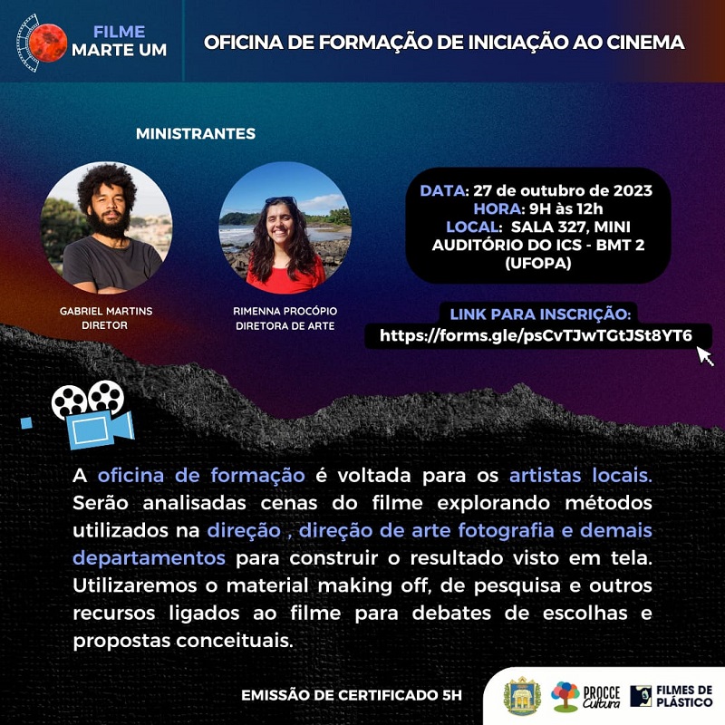 Cartaz Marte Um Oficina