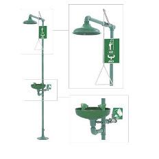 Figura 1. Chuveiro lava-olhos de emergência. Fonte: https://www.furlab.com.br/produtos/equipamentos/chuveiro-de-emergencia/chuveiros-de-emergencia