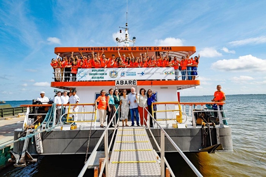 Agenda presidencial fazia parte da programação de inauguração da Infovia 01, no Campus da Ufopa em Santarém