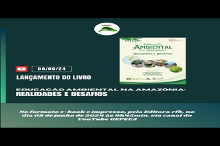 O evento será on-line no sábado, dia 8