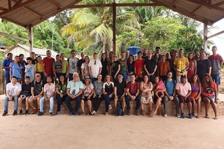 Visita colheu impressões do impacto dos cursos da Ufopa na comunidade.