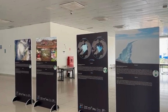 Mostra estará no RU até o final da COP 30.