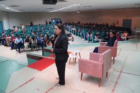 Evento reuniu calouros e estudantes de graduação e pós-graduação, além de servidores.