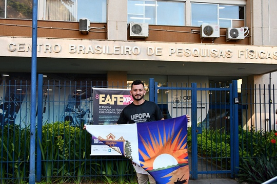 Discente de Engenharia de Pesca foi selecionado, por meio de edital nacional, para participar da Escola Avançada de Física Experimental do Centro Brasileiro de Pesquisas Físicas.