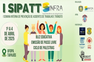 I SIPATT: Atividades de 1º a 4 de abril na Unidade Tapajós (Santarém)