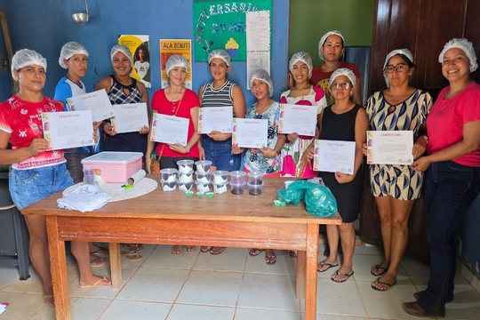 Atividade foi realizada na comunidade Castanhal