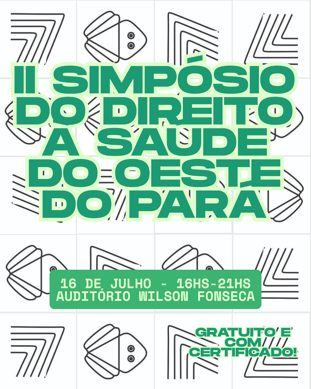 cartaz simpósio saúde