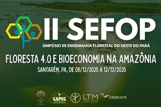 Evento será realizado de 8 a 12 de dezembro na Unidade Tapajós, em Santarém (PA).