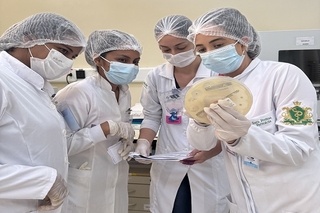 Visita teve por objetivo proporcionar aos alunos melhor compreensão da rotina profissional do farmacêutico analista clínico em um laboratório hospitalar.