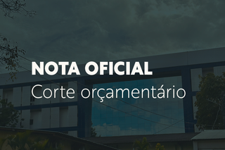 Falta de recursos compromete a manutenção das atividades acadêmicas e administrativas.