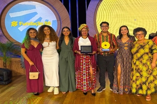 Foi o primeiro lugar na categoria de novas tecnologias sociais