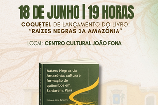Evento será dia 18 de junho, às 19h, no Centro Cultural João Fona